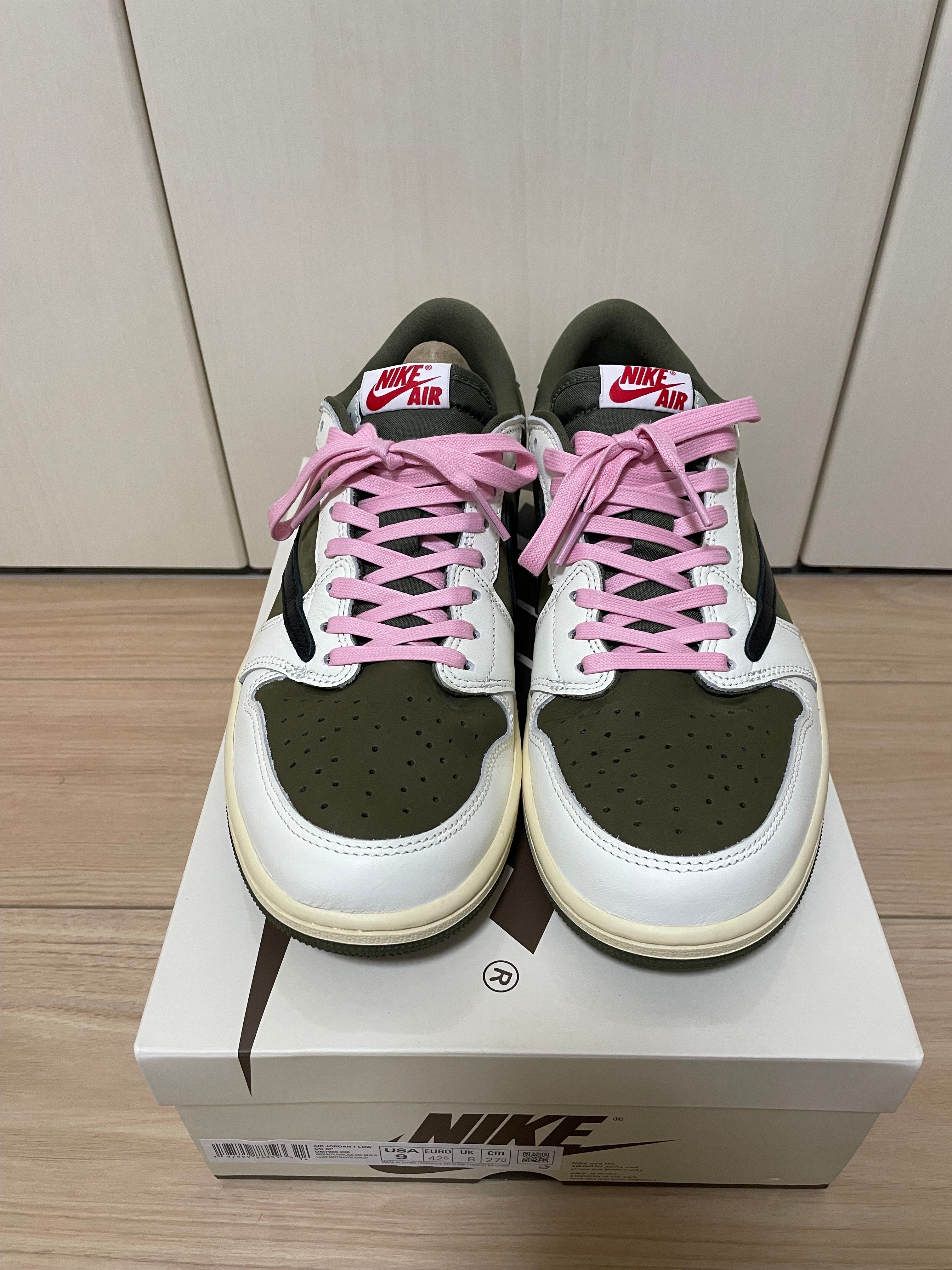 Travis Scott × Nike Air Jordan 1 Low OG SP "Reverse Olive"