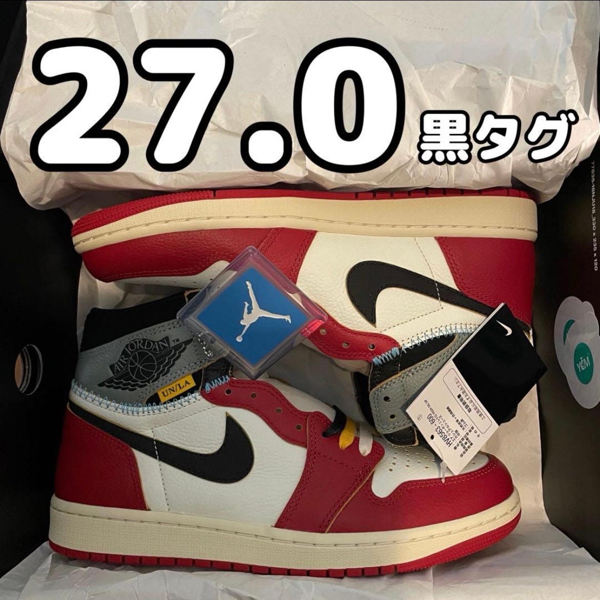 UNION × Nike Air Jordan 1 Retro High OG "Chicago/Shadow"