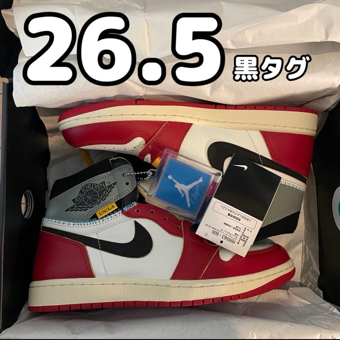 UNION × Nike Air Jordan 1 Retro High OG "Chicago/Shadow"