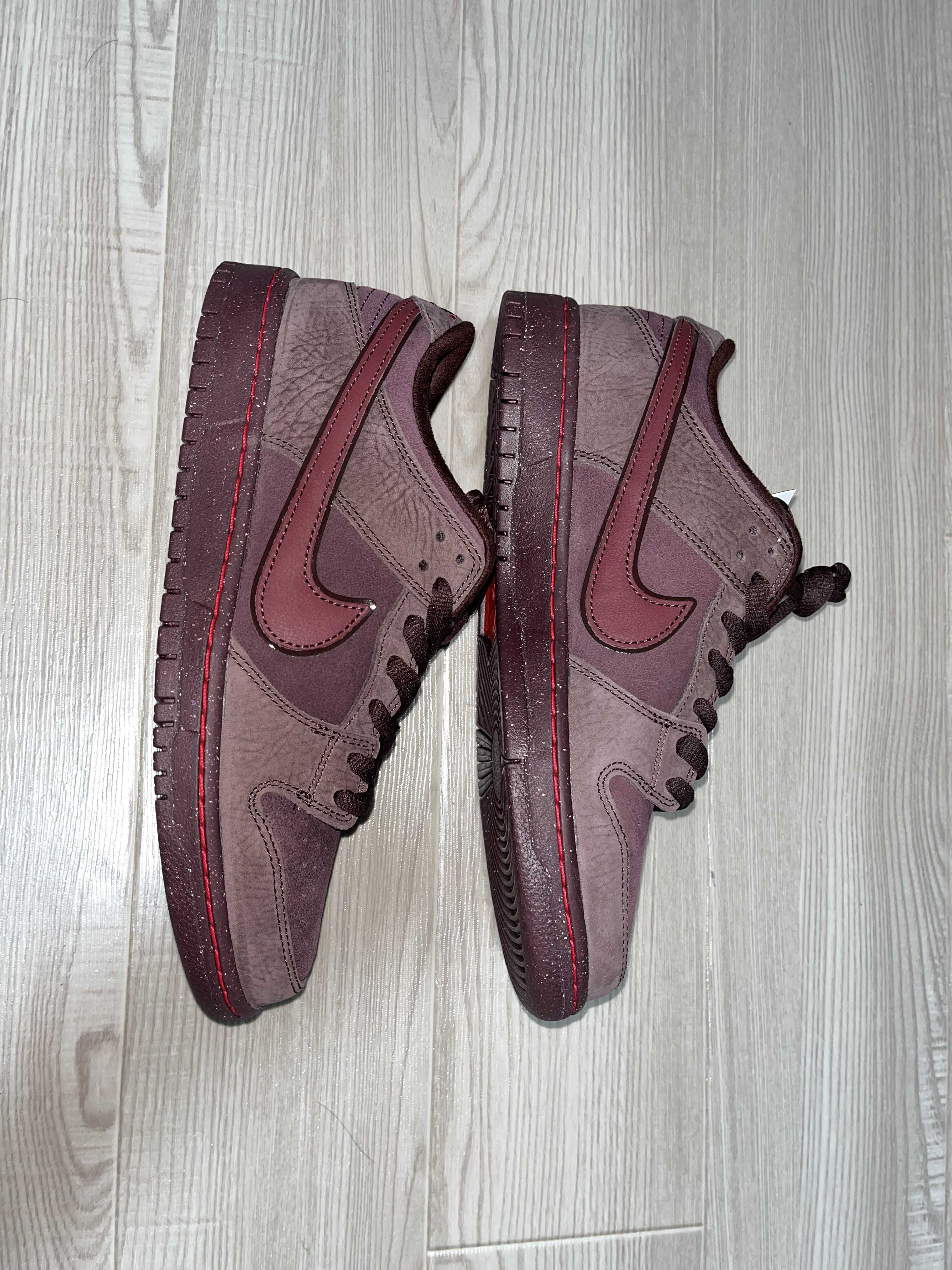 Nike SB Dunk Low PRM City of Love "Burgundy"