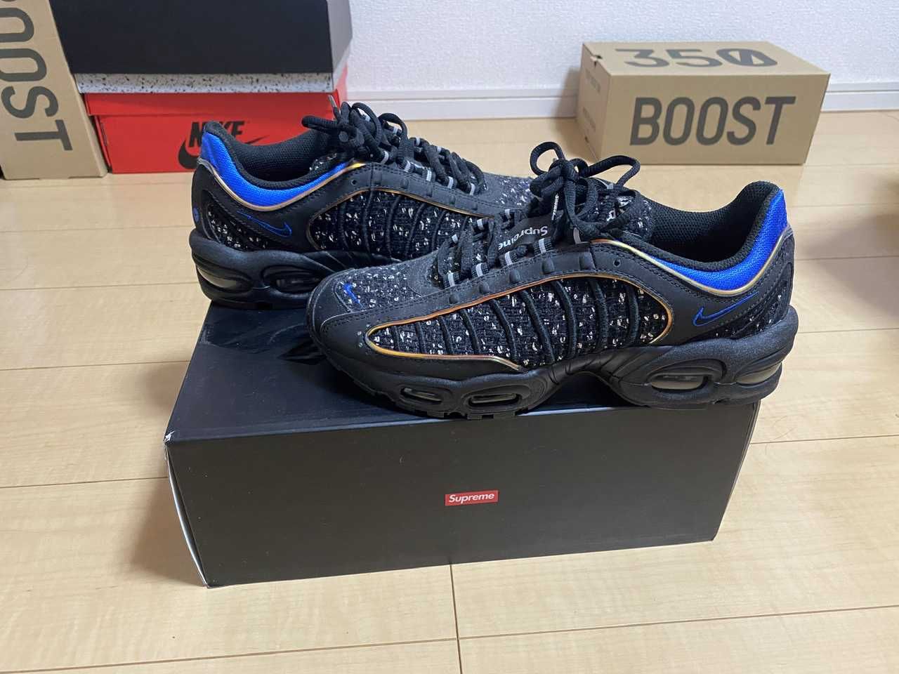 Supreme × Nike Air Max Tailwind 4 "Black"