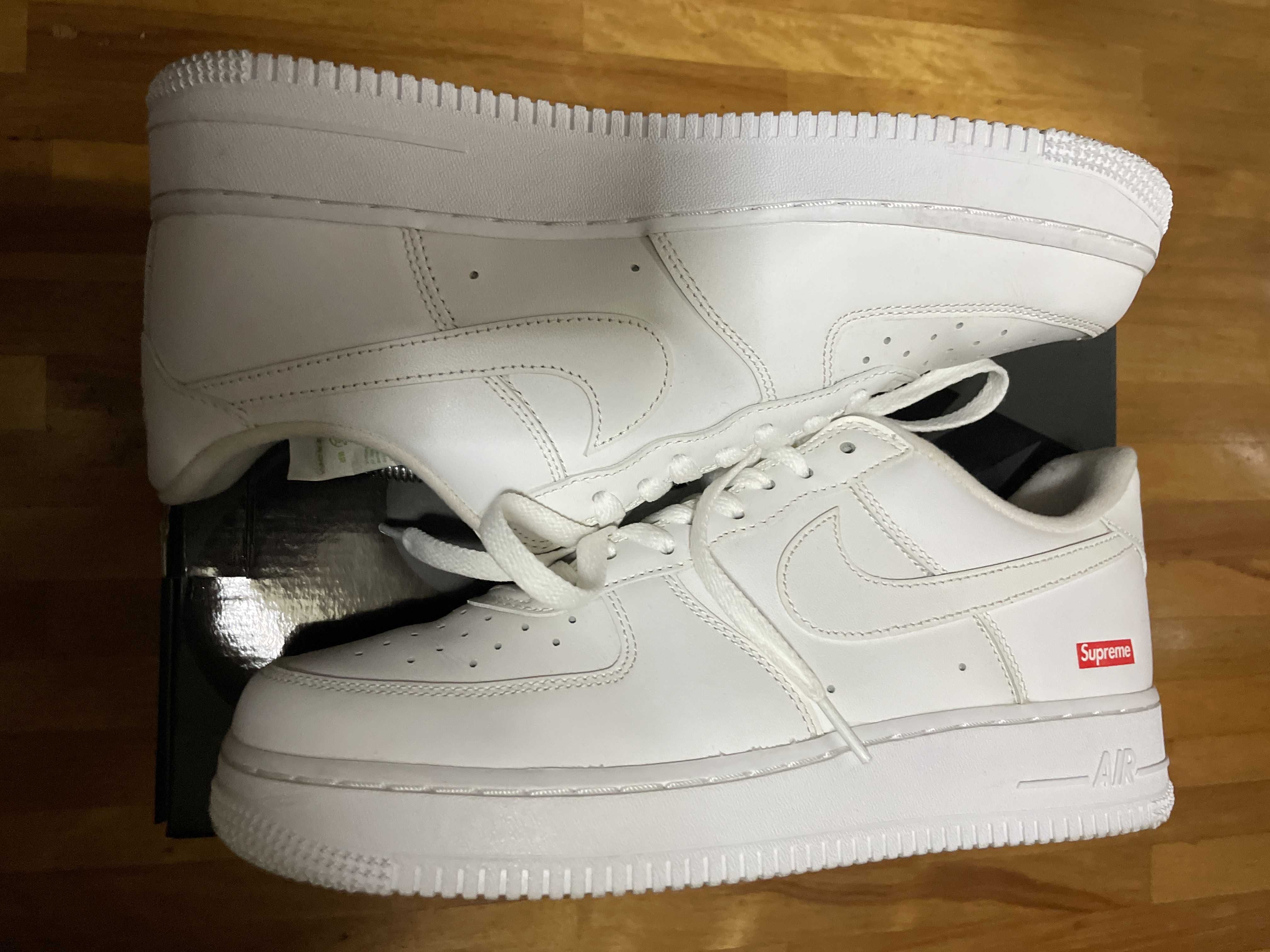 Supreme × Nike Air Force 1 Low "White"