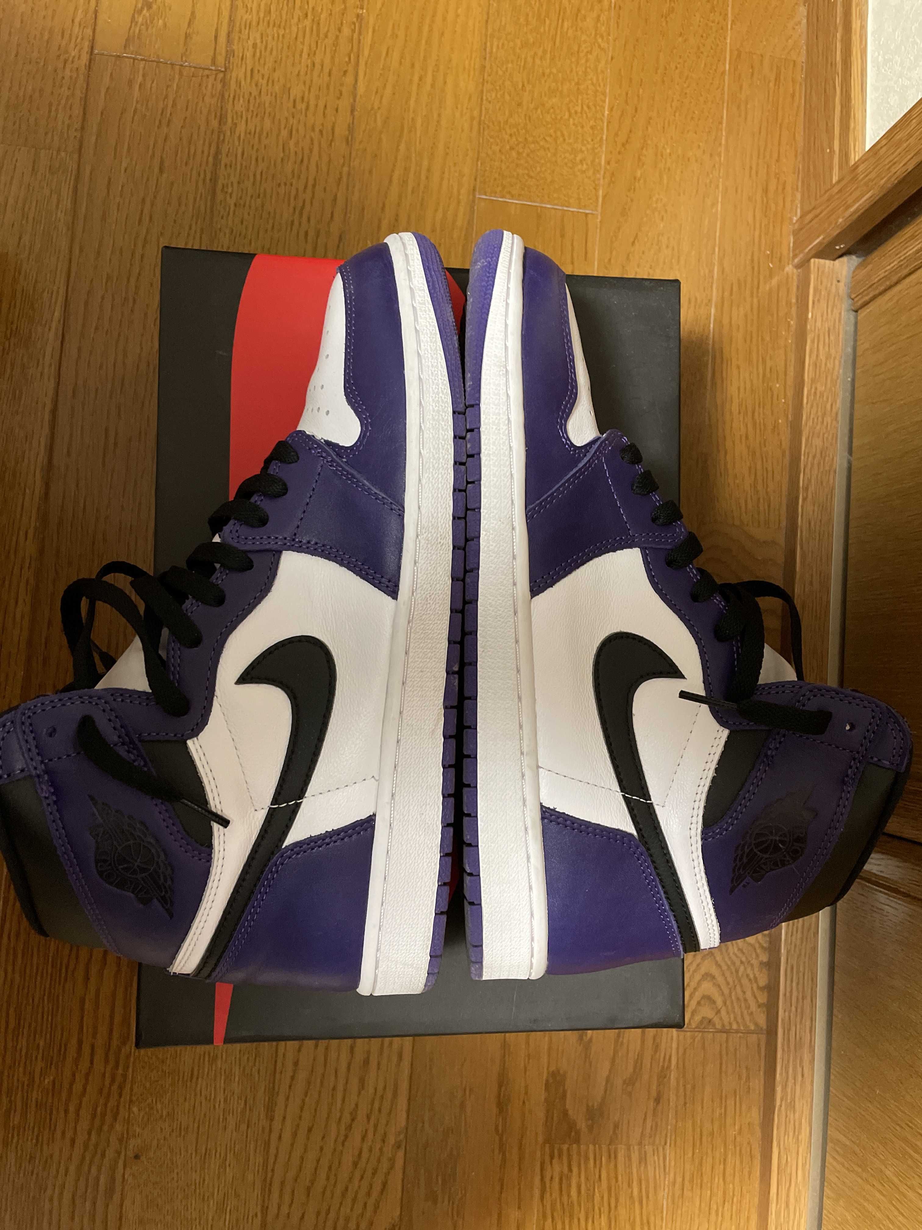 Nike Air Jordan 1 Retro High OG "Court Purple White/Black" (2020)   