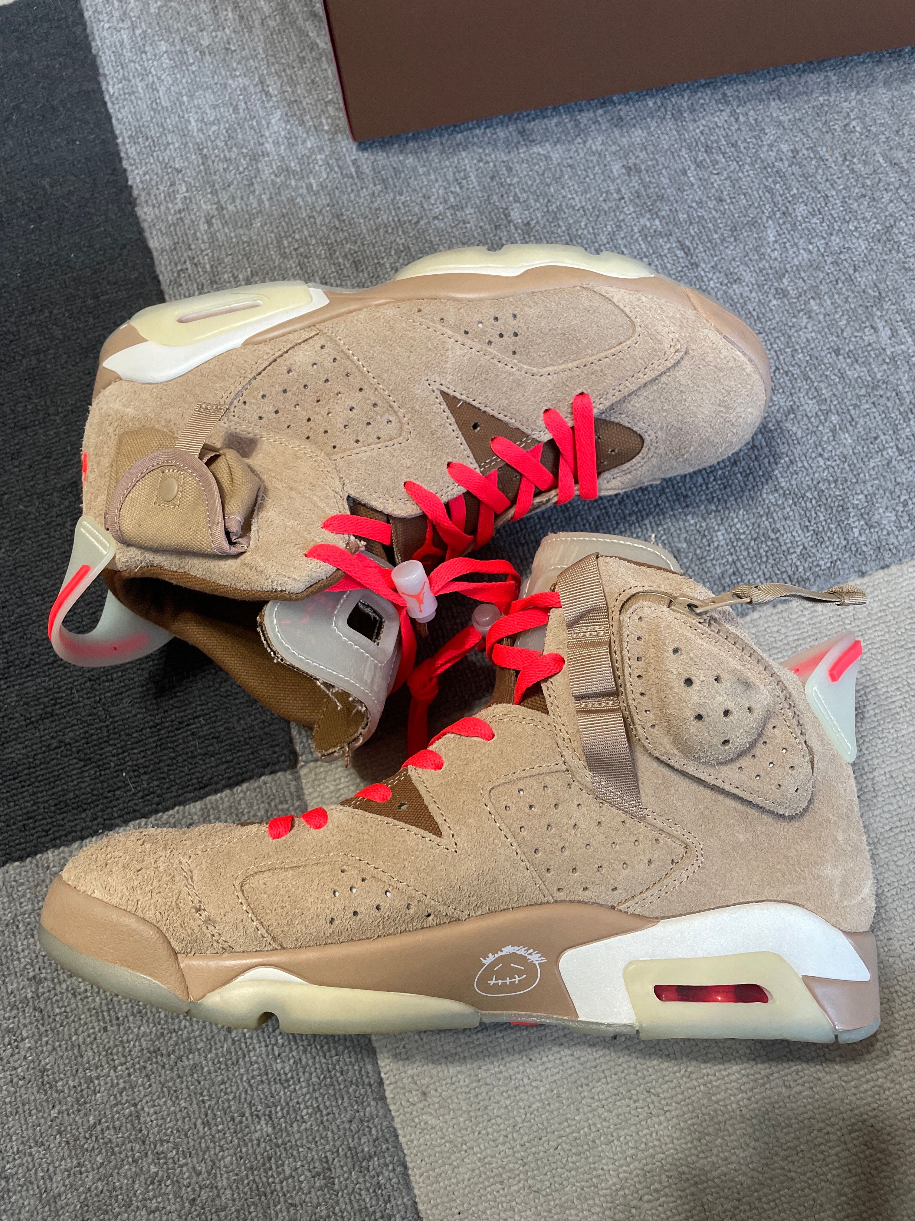 Travis Scott × Nike Air Jordan 6 "British Khaki"
