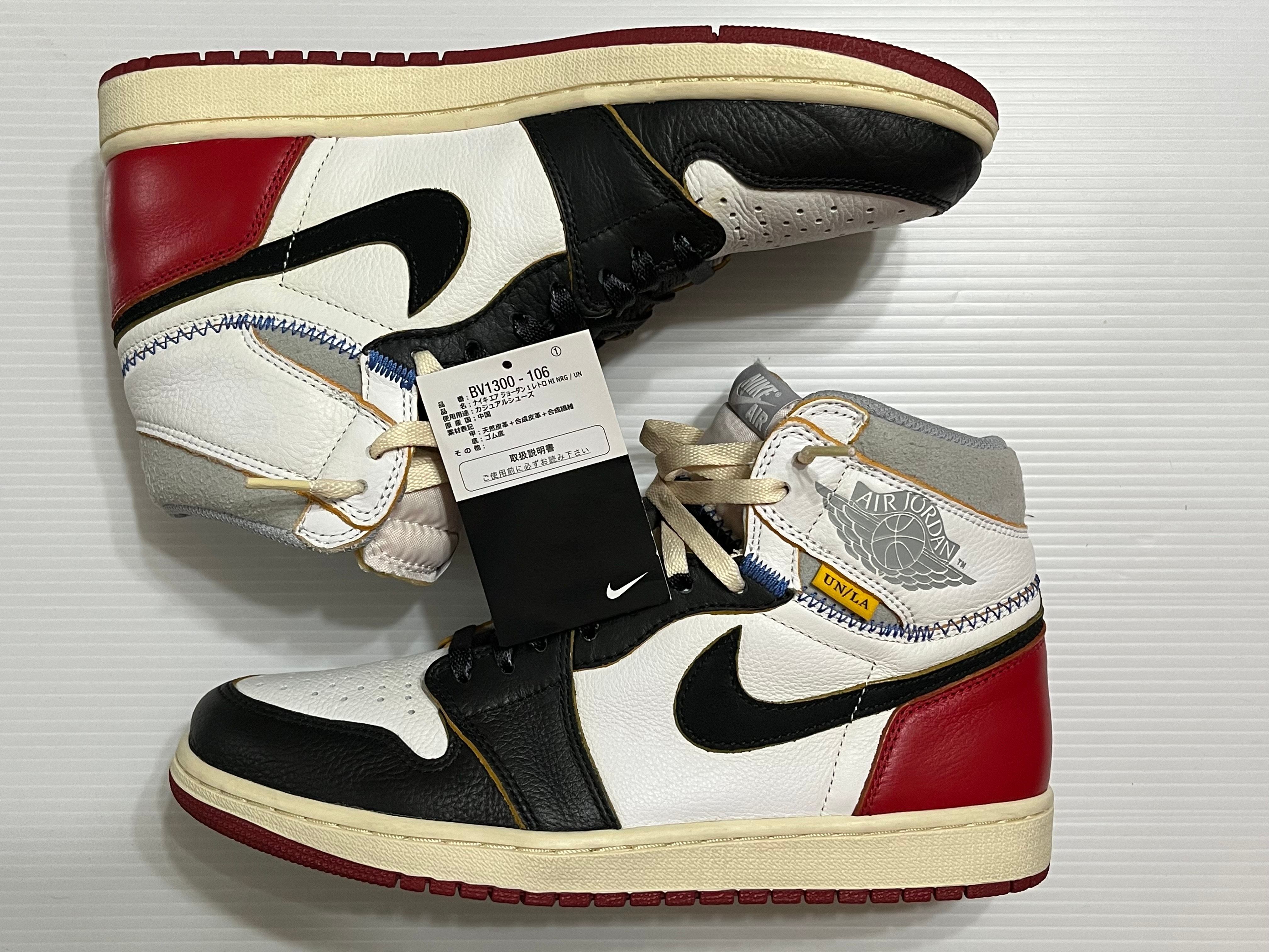 UNION × Nike Air Jordan 1 Retro High OG NRG "Varsity Red/Wolf Grey"