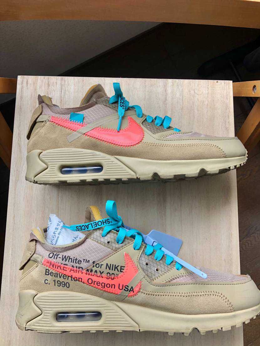 Off-White × Nike Air Max 90 "Desert Ore"