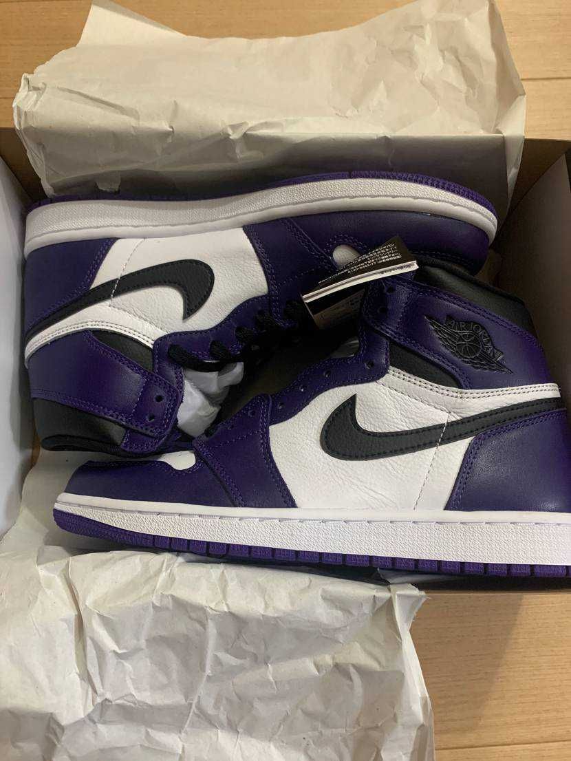 Nike Air Jordan 1 Retro High OG "Court Purple White/Black" (2020)