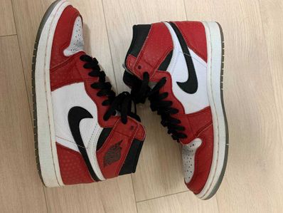 Spiderman × Nike Air Jordan 1 Origin Story "Gym Red/White/Photo Blue/Black"