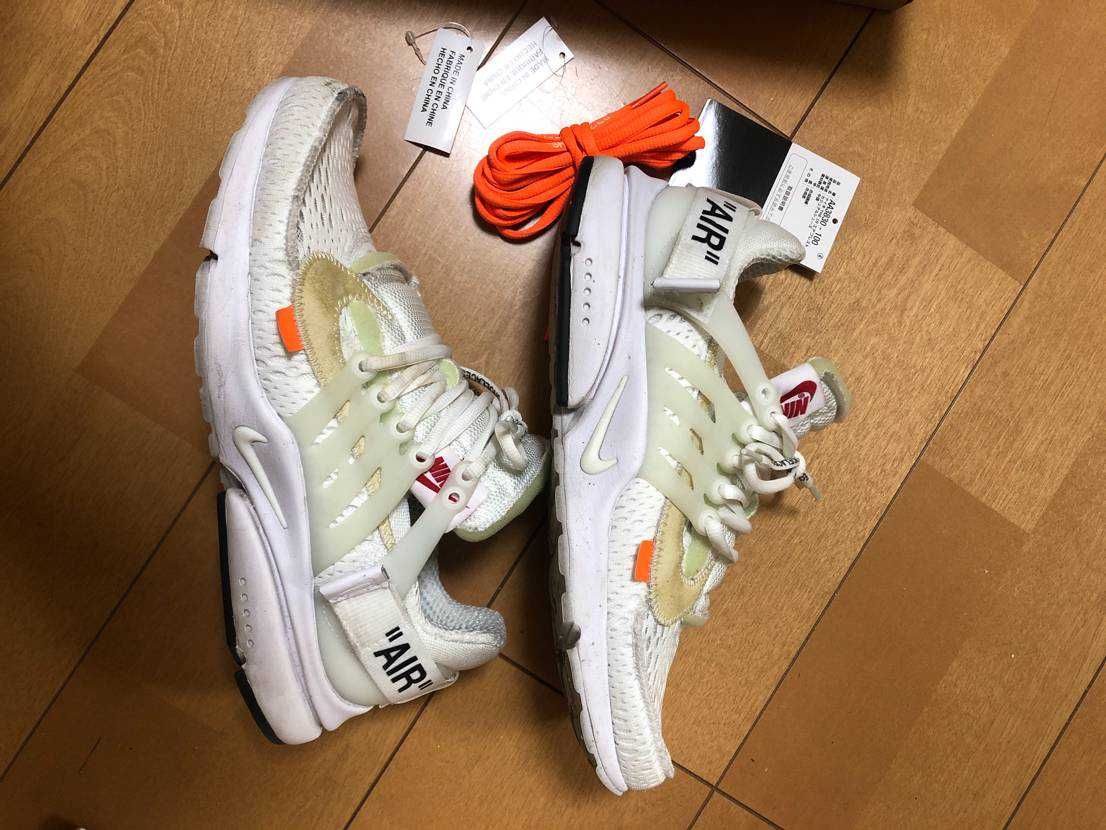 Off-White × Nike Air Presto "White/Black/Cone"