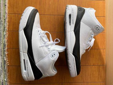 Fragment × Nike Air Jordan 3 "White/Black"