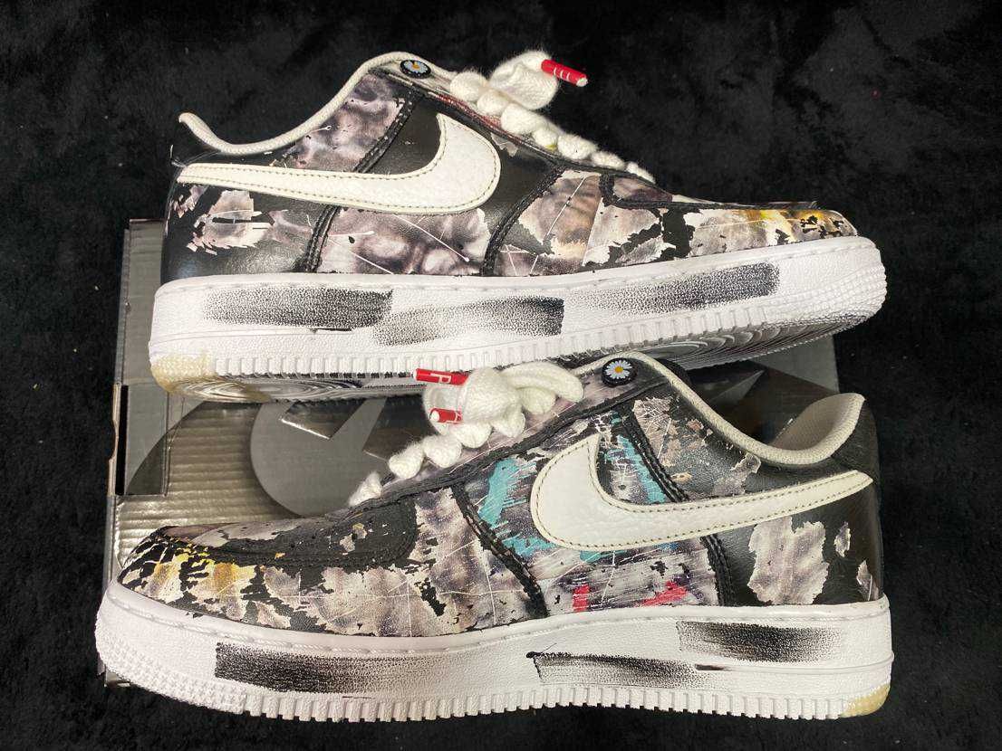 PEACEMINUSONE × Nike Air Force 1 Low Para Noise "Black" / G-DRAGON