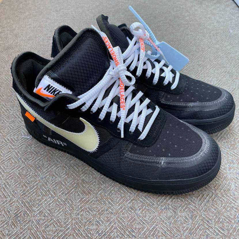 Off-White × Nike Air Force 1 Low "Black"