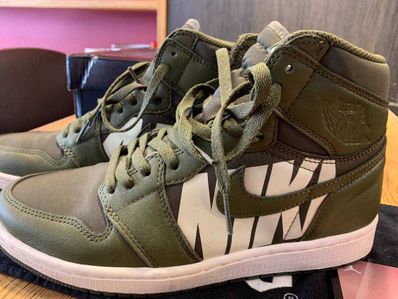 Nike Air Jordan 1 Retro High "Olive Canvas"