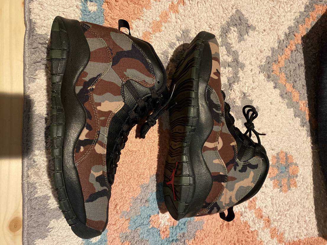 Nike Air Jordan 10 "Woodlamd Camo"