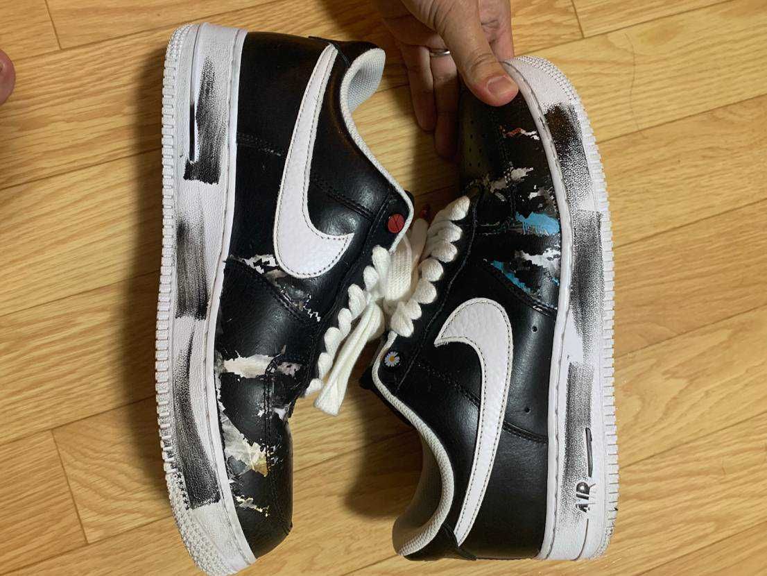 PEACEMINUSONE × Nike Air Force 1 Low Para Noise "Black" / G-DRAGON