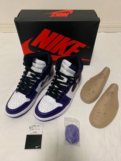 Nike Air Jordan 1 Retro High OG "Court Purple White/Black" (2020)