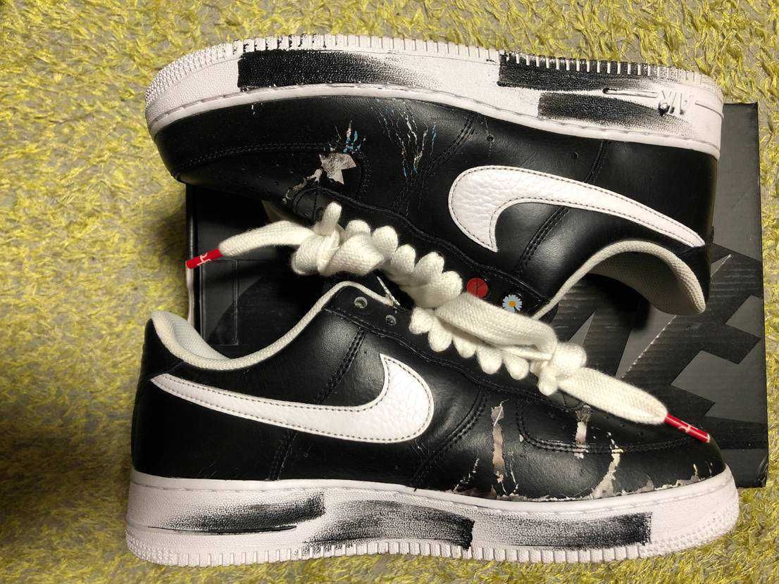 PEACEMINUSONE × Nike Air Force 1 Low Para Noise "Black" / G-DRAGON