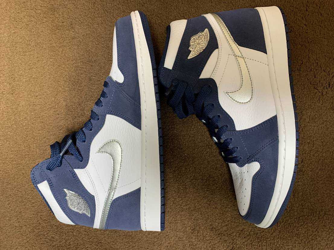 Nike Air Jordan 1 High OG CO.JP "White/Midnight Navy" (2020)(ブリーフケースなし)