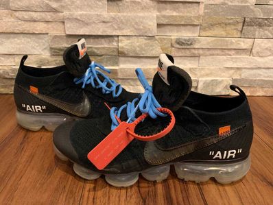 Off-White × Nike Air Vapormax "Black/Total Orange/Clear"