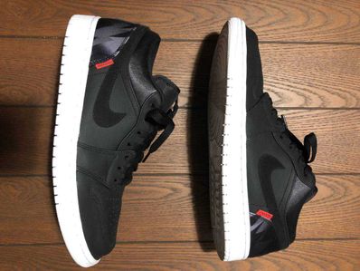 NIKE × PARIS SAINT GERMAIN AIR JORDAN 1 LOW PSG "BLACK"