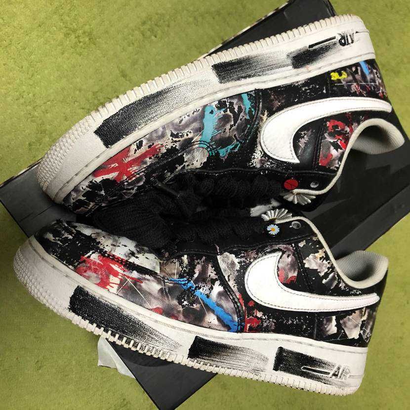 PEACEMINUSONE × Nike Air Force 1 Low Para Noise "Black" / G-DRAGON