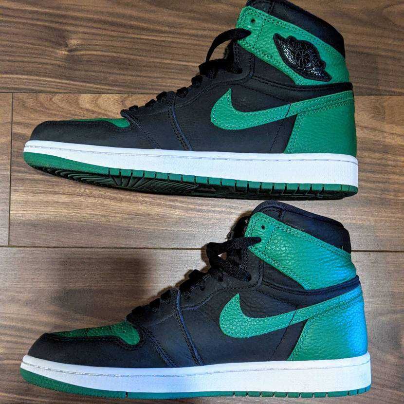 Nike Air Jordan 1 Retro High OG "Black/Pine Green" (2020)      