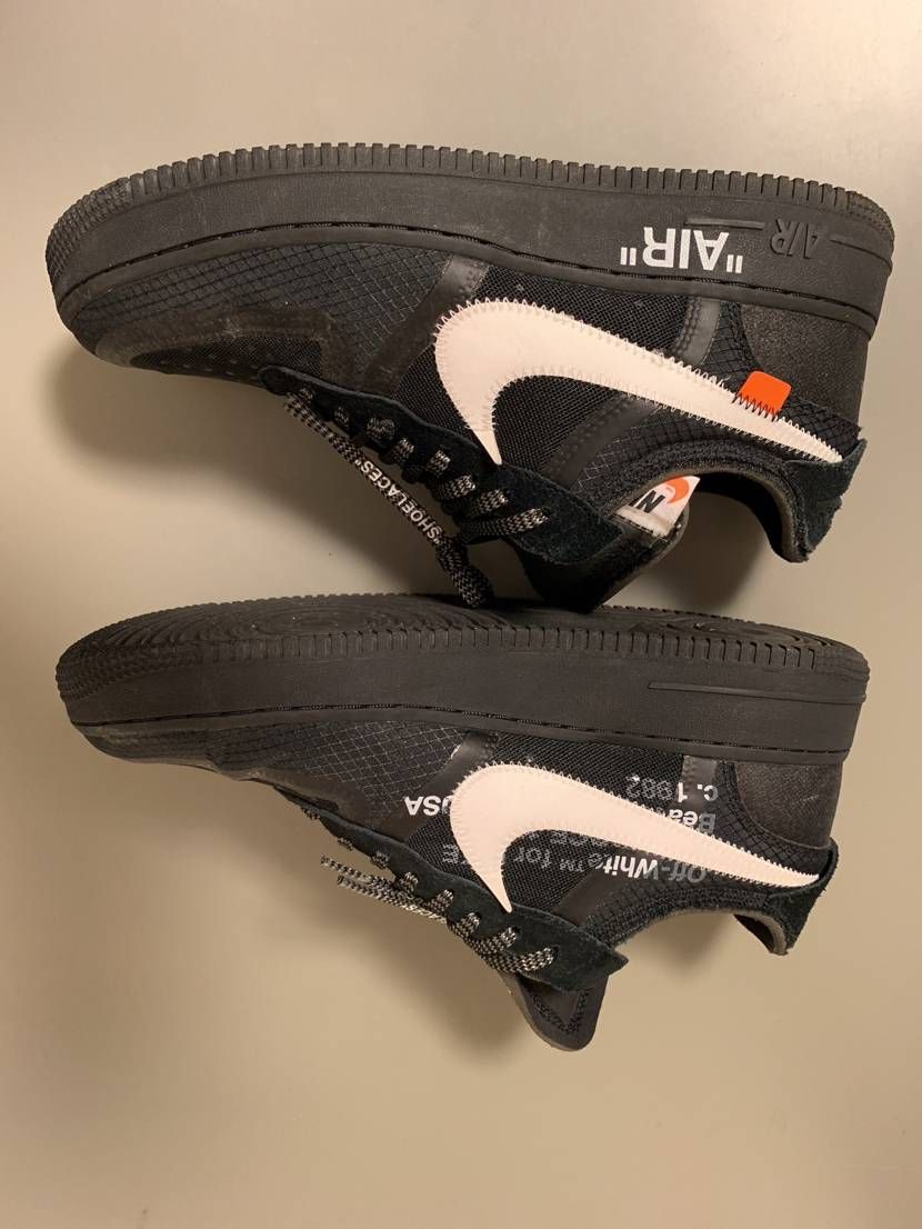 Off-White × Nike Air Force 1 Low "Black"