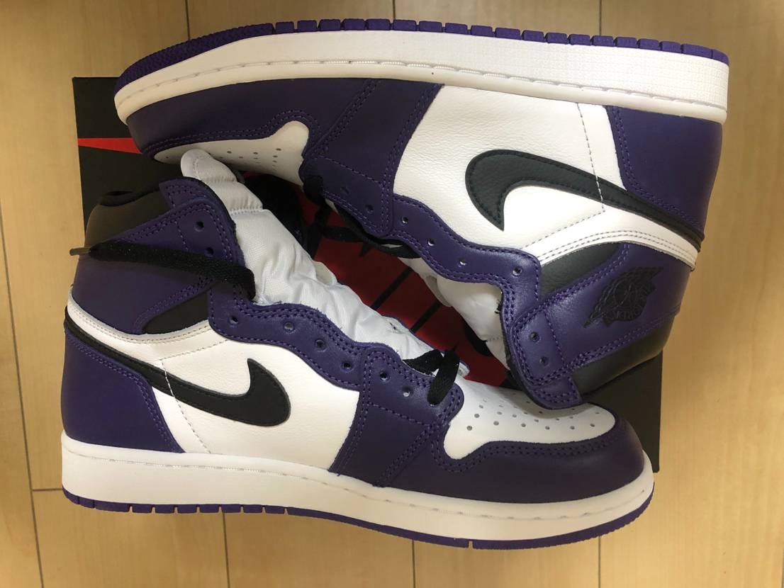 Nike Air Jordan 1 Retro High OG "Court Purple White/Black" (2020)   