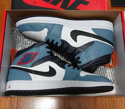 FACETASM × Nike Air Jordan 1 Mid "White/Navy"