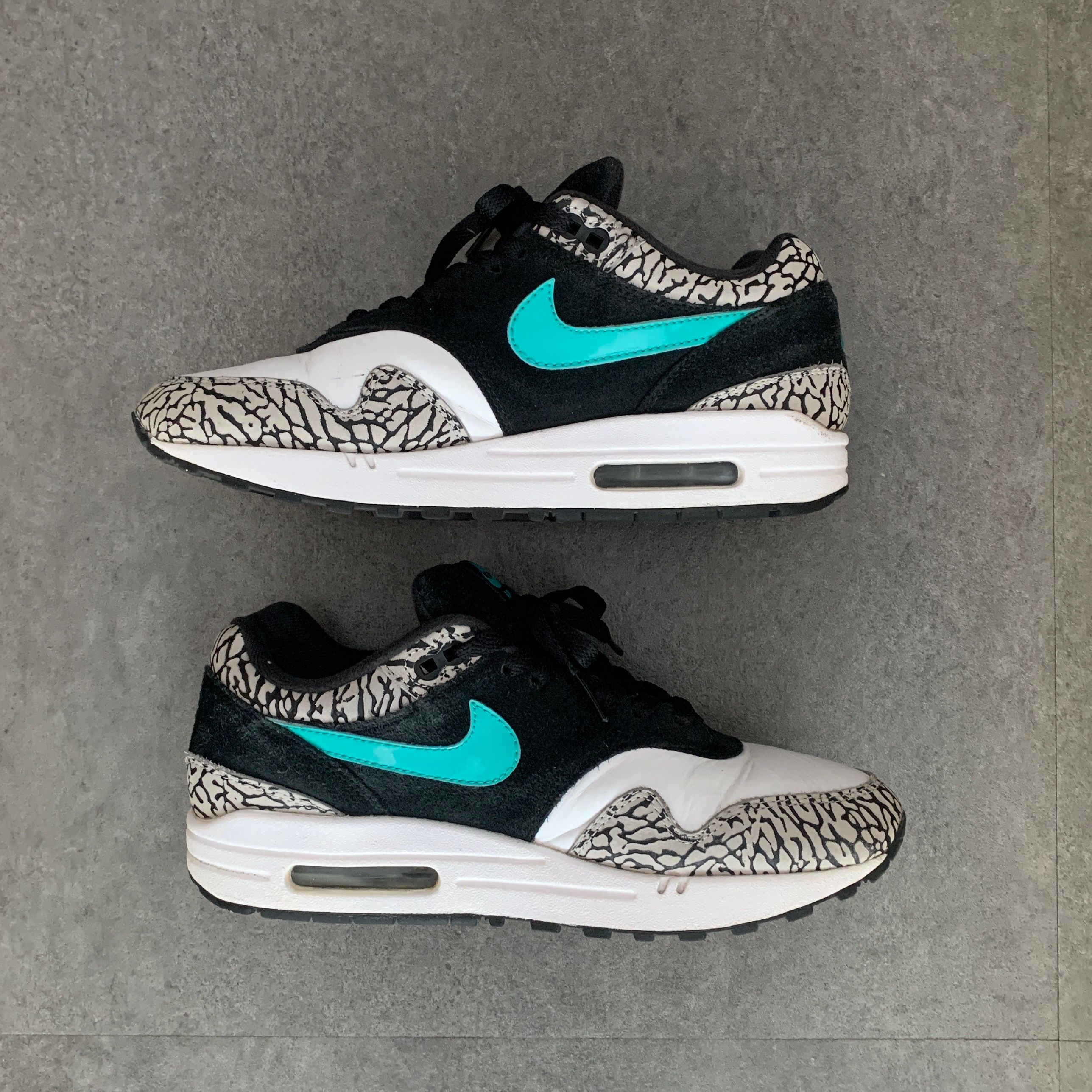 atmos × Nike Air Max 1 Premium Retro "Elephant/Safari" (2017)