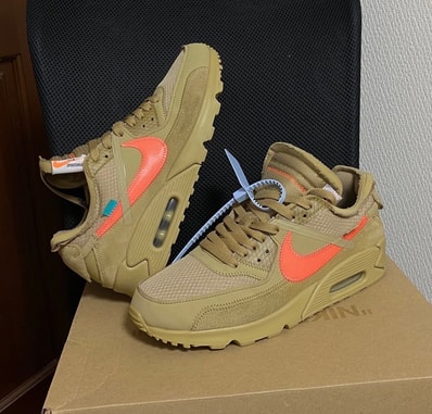 Off-White × Nike Air Max 90 "Desert Ore"