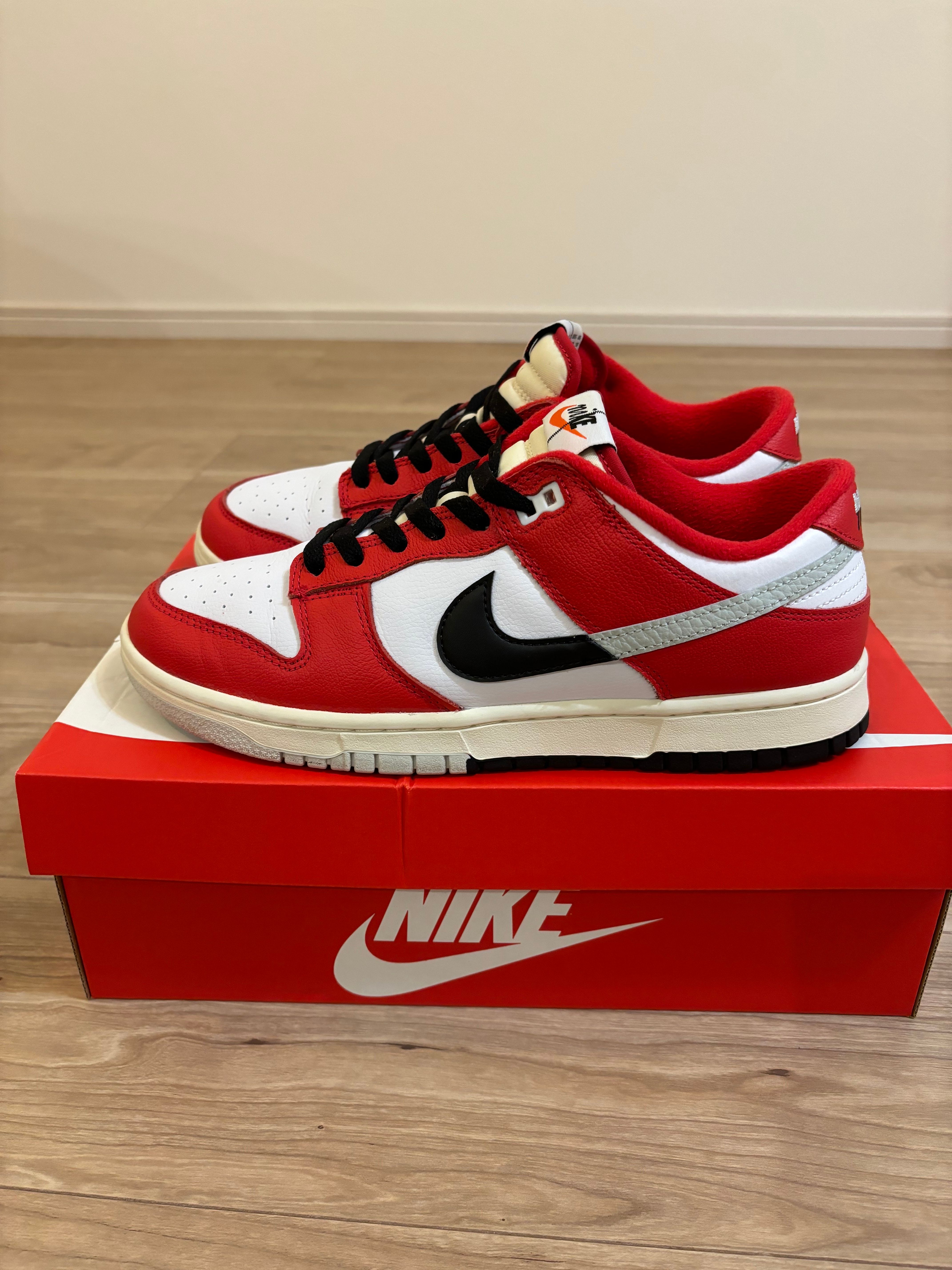 Nike Dunk Low Retro PRM "Chicago Split"