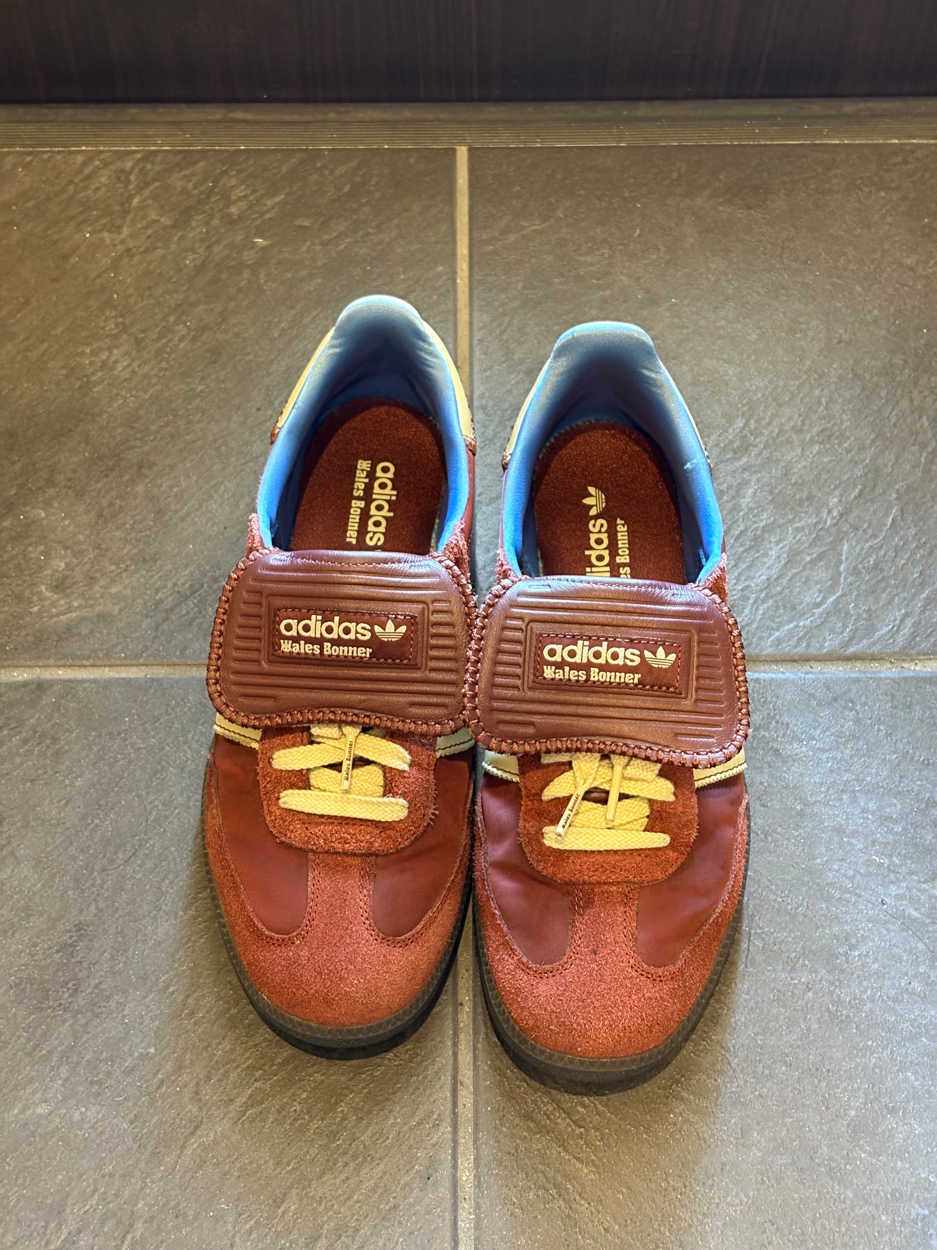 ウェールズ・ボナー × アディダス サンバ ナイロン フォックスブラウン27cm ウェールズ・ボナー × アディダスオリジナルス サンバ ナイロン ロー