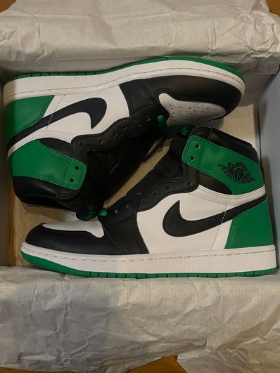 Nike Air Jordan 1 Retro High OG "Celtics/Black and Lucky Green" (2023)