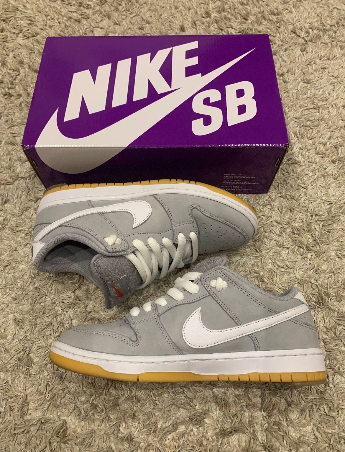 Nike SB Dunk Low Orange Label "Grey Gum"