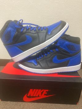 最適な価格 NIKE 1 AIRJIRDAN1 1 high royal og ロイヤル2017 29センチ
