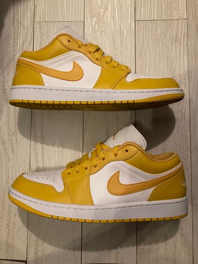 Nike Air Jordan 1 Low "White/Pollen"