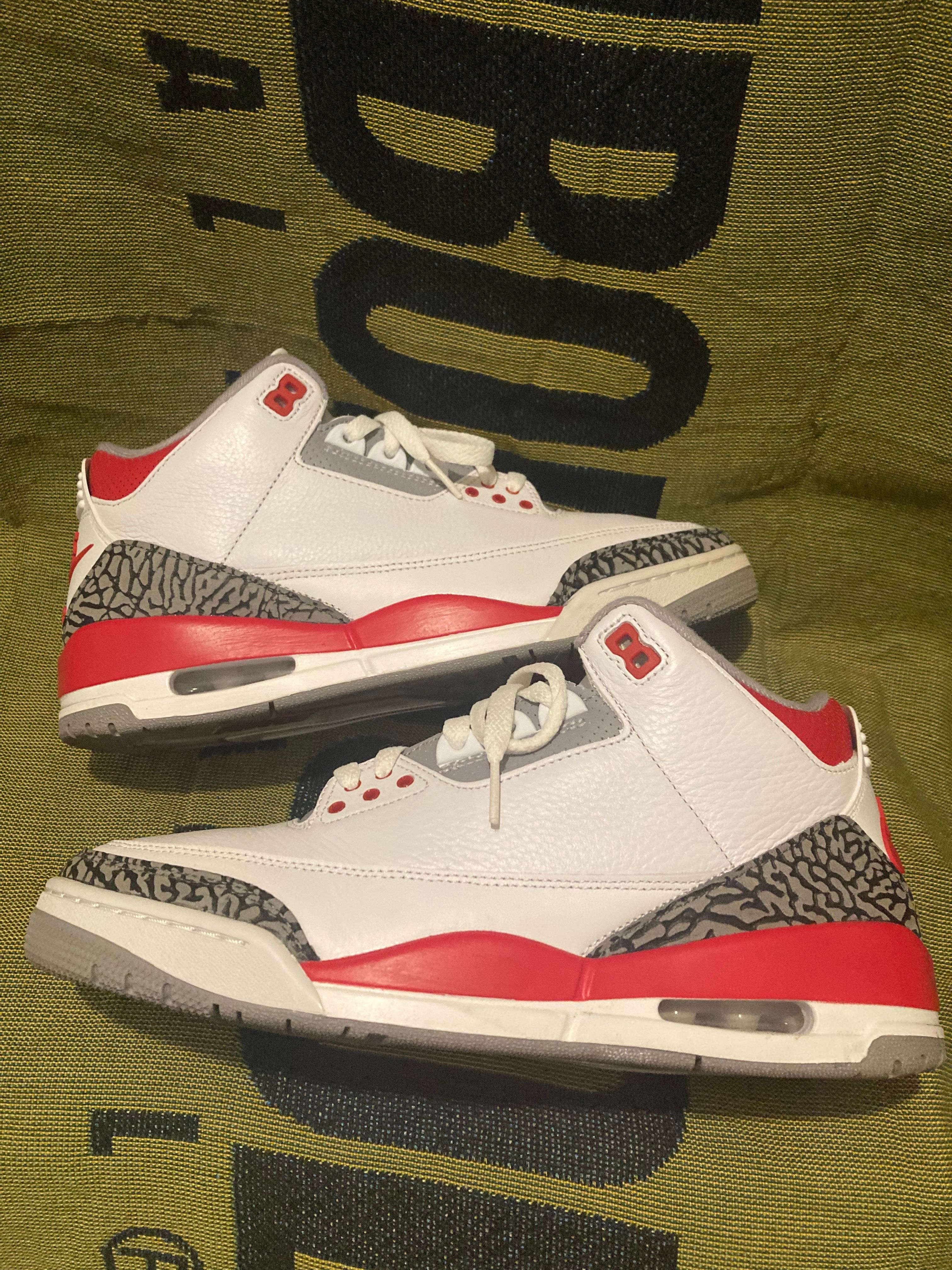 Nike Air Jordan 3 Retro OG "Fire Red" (2022)