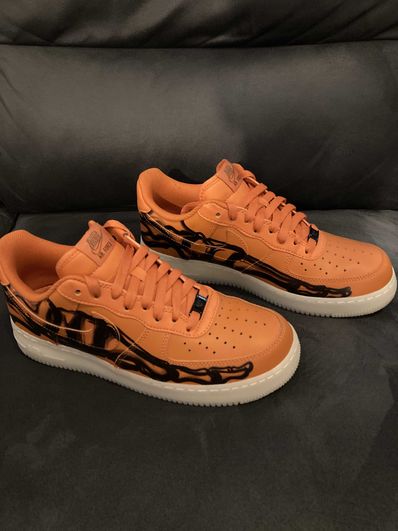 Nike Air Force 1 Low "Orange Skelton"