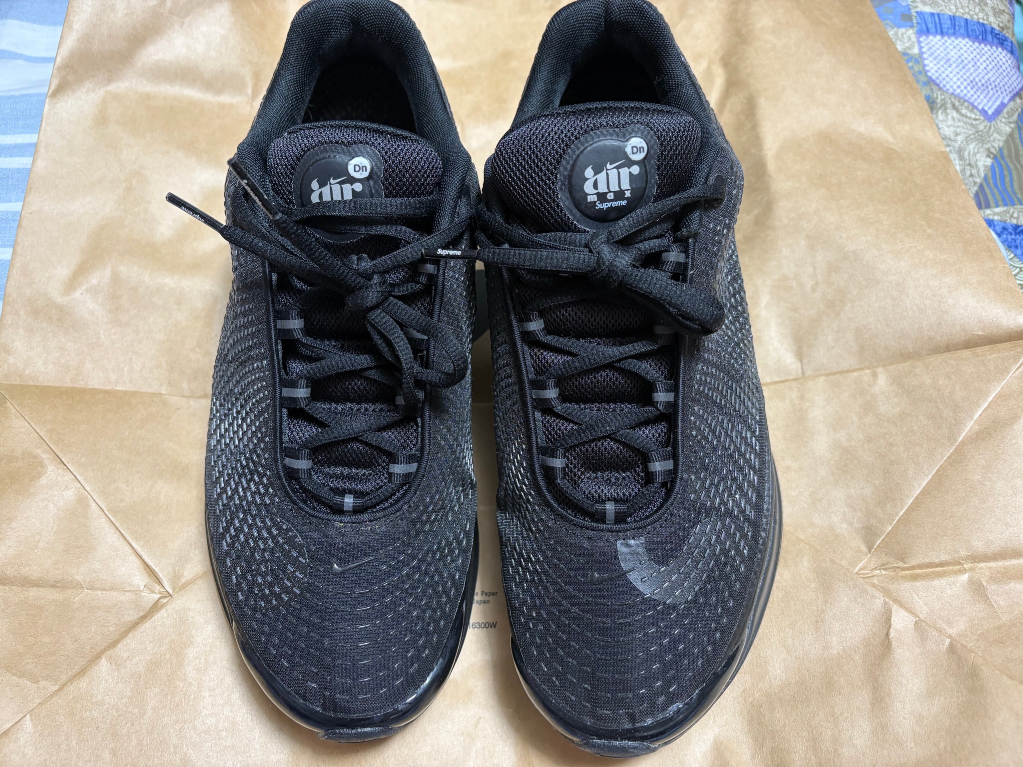 Supreme × Nike Air Max DN "Black/Galactic Jade"