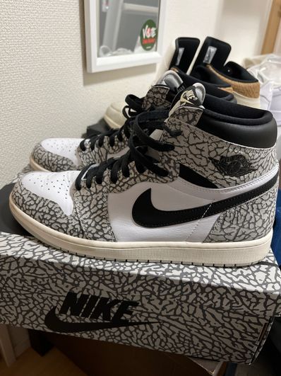 Nike Air Jordan 1 High OG "White Cement/Safari"