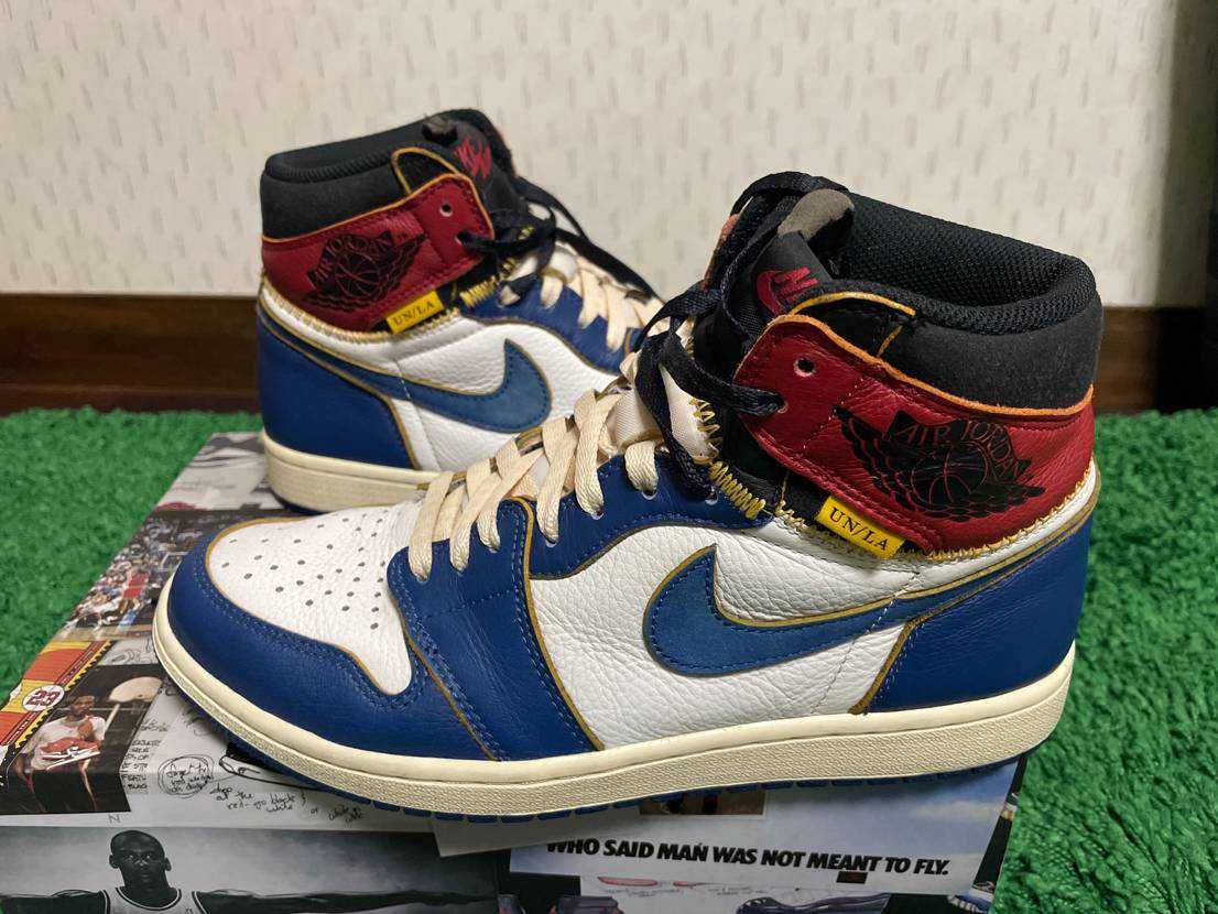 Union × Nike Air Jordan 1 Retro High OG NRG "Storm Blue/Varsity Red"