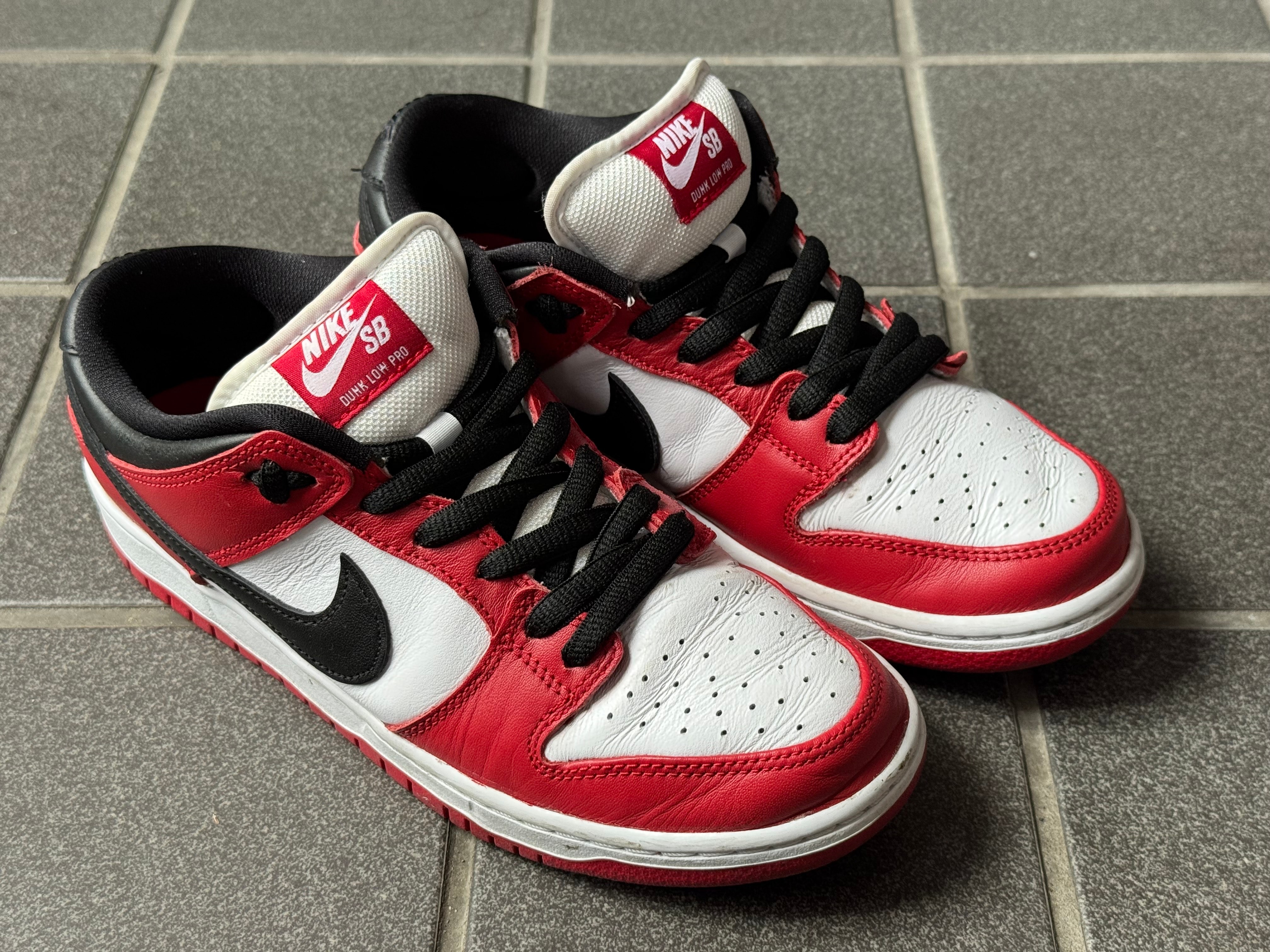 Nike SB Dunk Low Pro "J-Pack Chicago/Varsity Red and White"