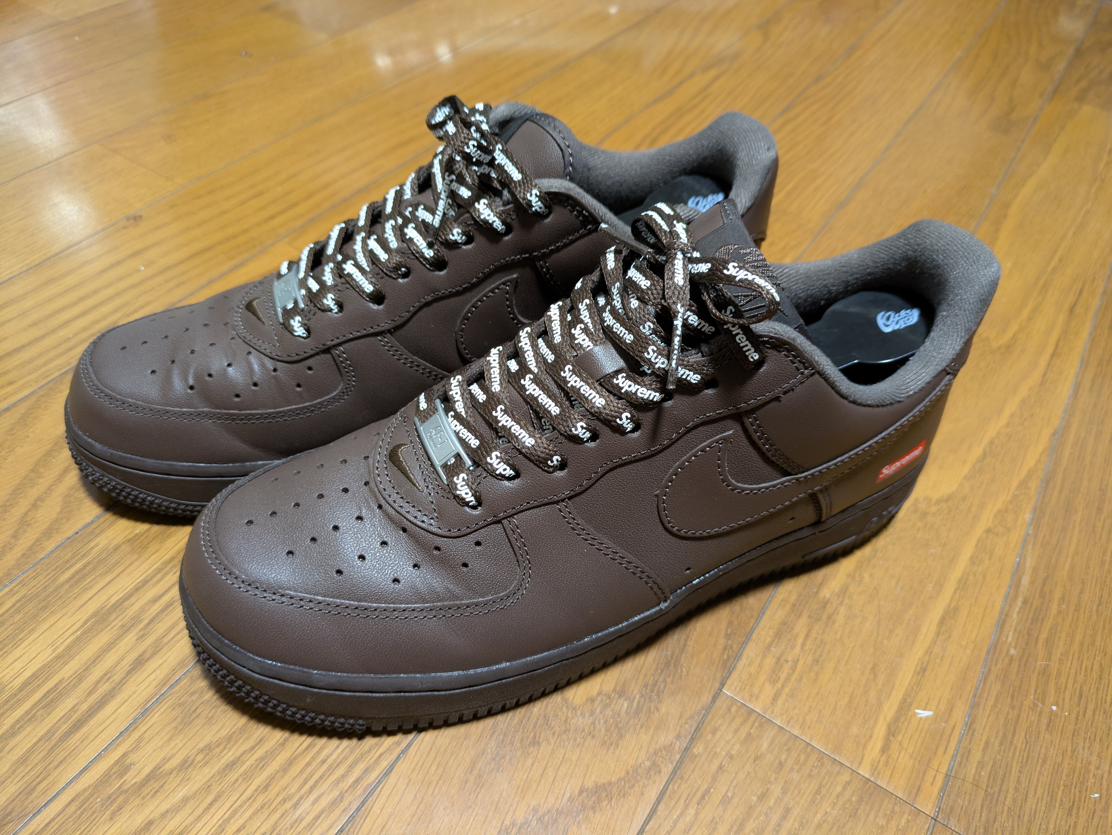 Supreme × Nike Air Force 1 Low "Baroque Brown"