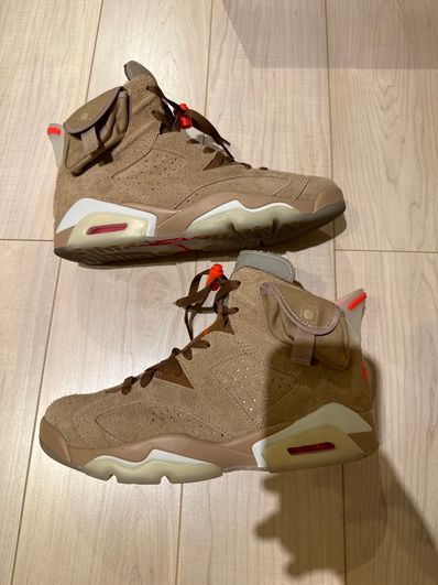 Travis Scott × Nike Air Jordan 6 "British Khaki"