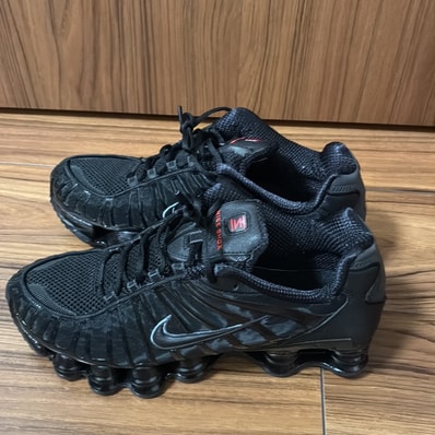 Nike Shox TL "Black/Metallic Hematite/Max Orange/Black"