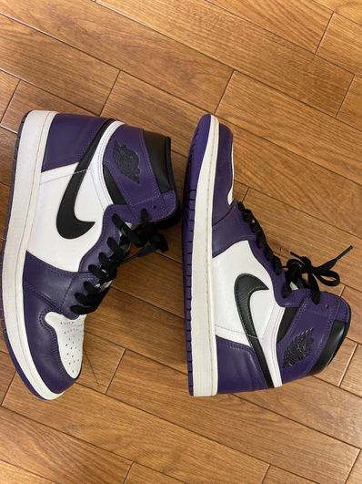 Nike Air Jordan 1 Retro High OG "Court Purple White/Black" (2020)