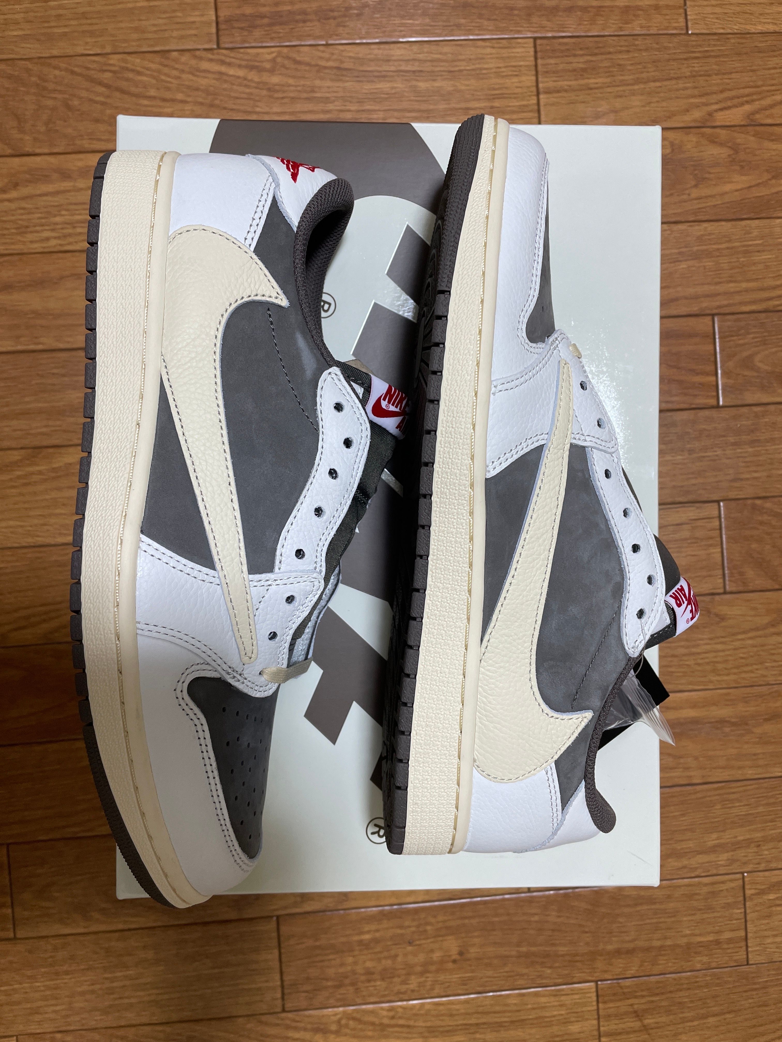 Travis Scott × Nike Air Jordan 1 Low OG SP "Reverse Mocha/Sail and Ridgerock"