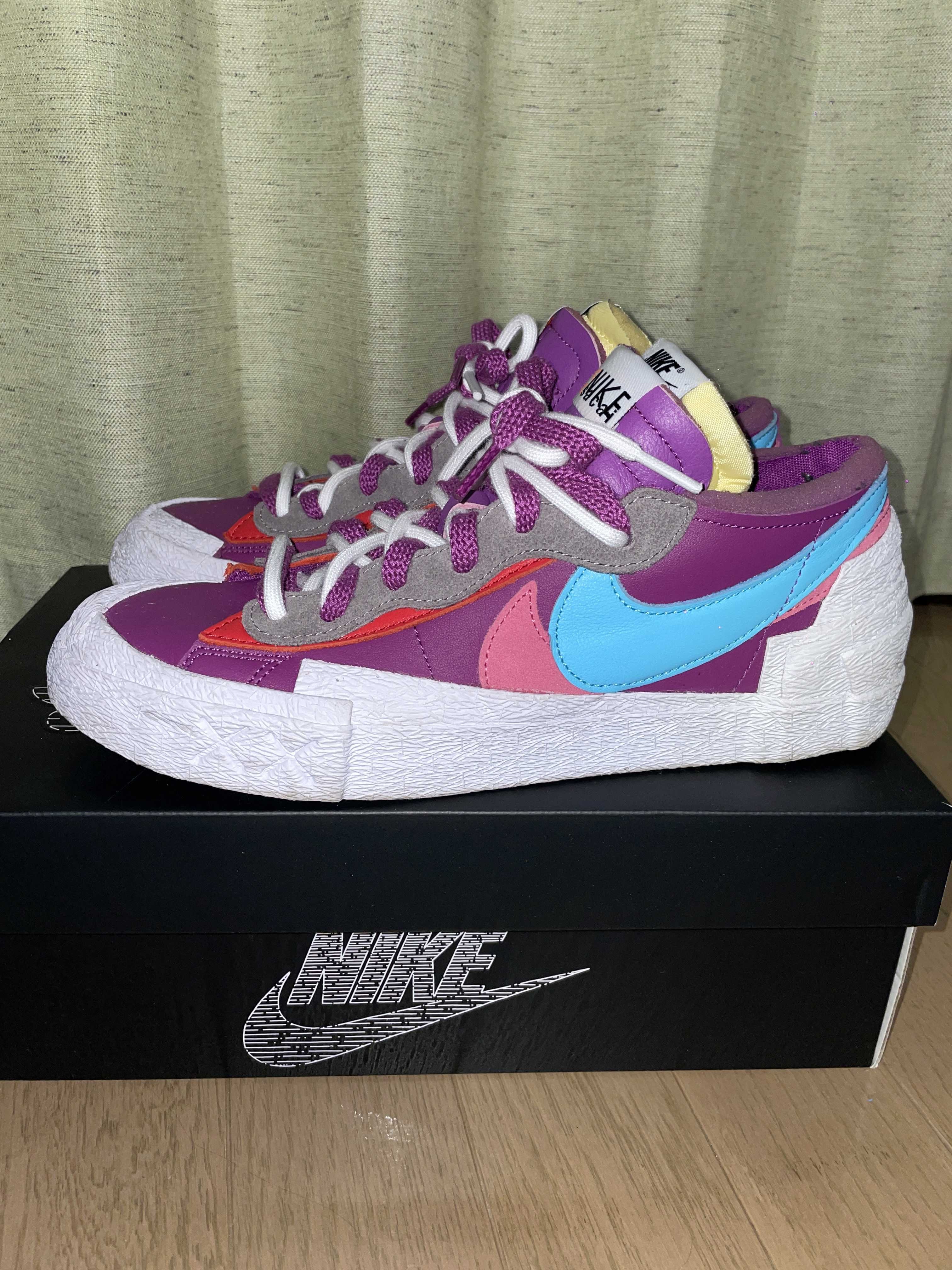 KAWS × sacai × Nike Blazer Low "Purple Dusk"
