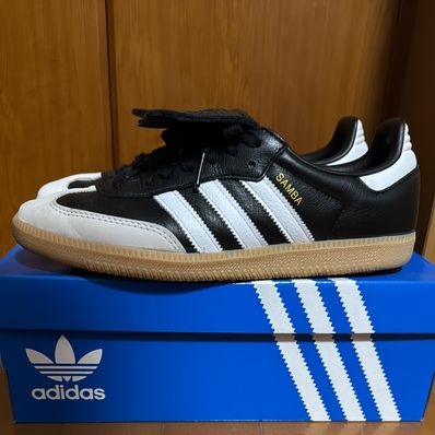 adidas Women's Samba LT "Core Black/Footwear White/Gold Metallic"